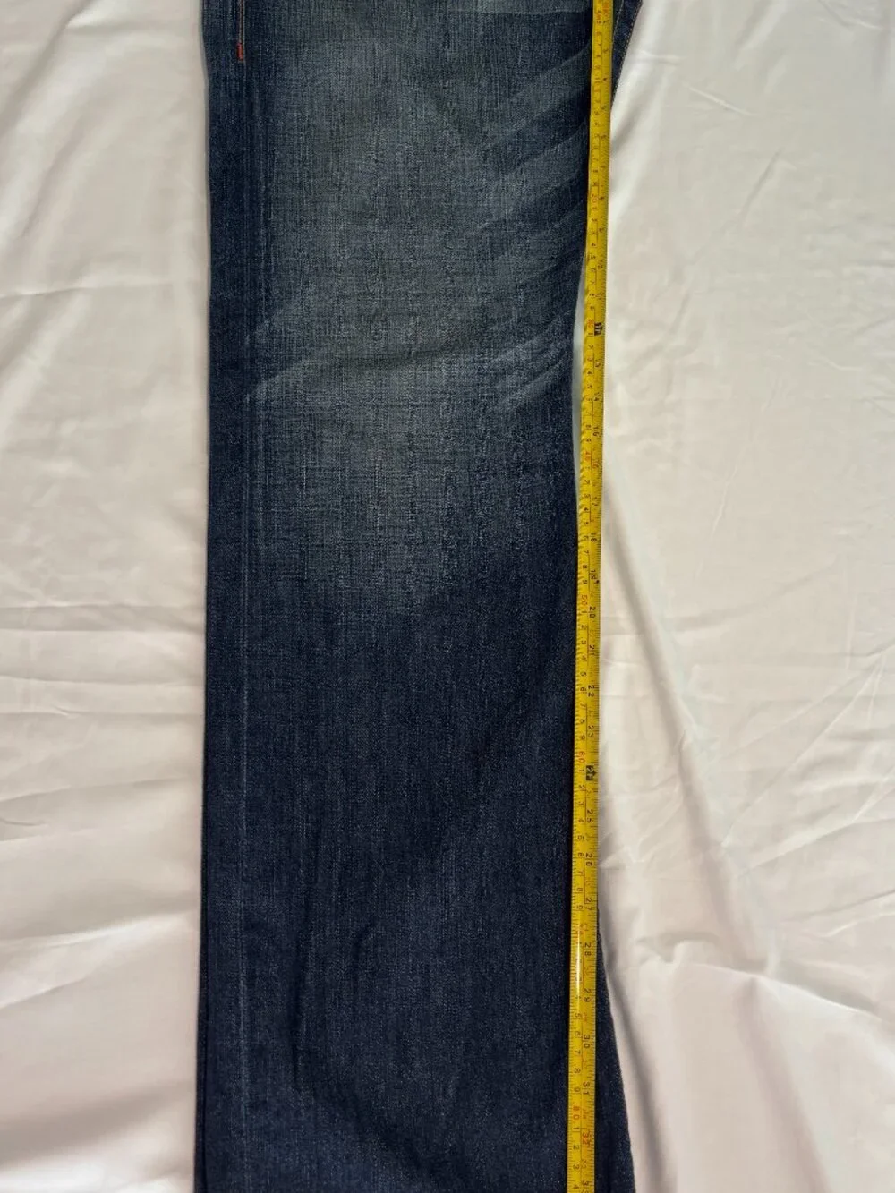 True Religion straight-cut jeans in size 38.